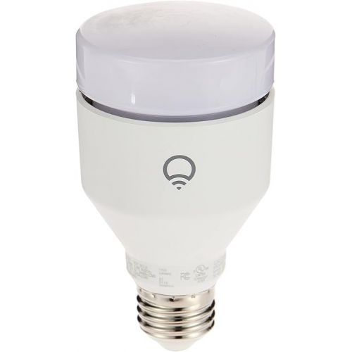  LIFX Color, A19 1100 lumens, Wi-Fi Smart LED Light Bulb, Billions of Colors and Whites, No bridge required, Works with Alexa, Hey Google, HomeKit and Siri, Multicolor