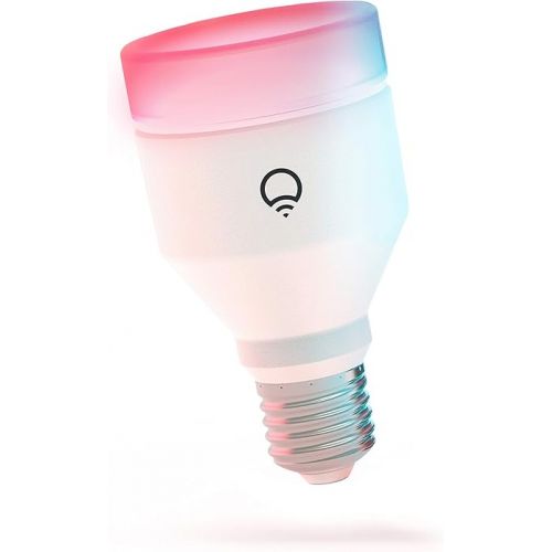  LIFX Color, A19 1100 lumens, Wi-Fi Smart LED Light Bulb, Billions of Colors and Whites, No bridge required, Works with Alexa, Hey Google, HomeKit and Siri, Multicolor