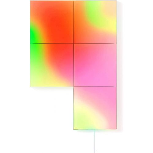  [아마존 핫딜]  [아마존핫딜]LIFX Tile Kit, 5 WLAN-fahige LED-Panels, inkl. Stromversorgung