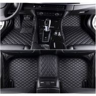 LIGAPLO Car Floor Mats Custom Fit All-Weather 3D Covered Car mat Carpet FloorLiner Floor Auto Mats for BMW F15 E70 X5 2007-2017 (All Black, E70 2010)