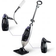 [아마존 핫딜] LIGHT 'N' EASY LIGHT N EASY Steam Cleaners Multifunctional Steam Mops with Detachable Handheld Unit Multi-Purpose Floor Steamers Cleaner for Hardwood,Grout,Tile,Laminate, Black