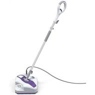 LIGHT N EASY Steam Mop, Powerful Floor Steamer Cleaner Mopper with Automatic Steam Control for Hardfloor, Laminate, Tile, Grout and Carpet, S7338 (White Violet)