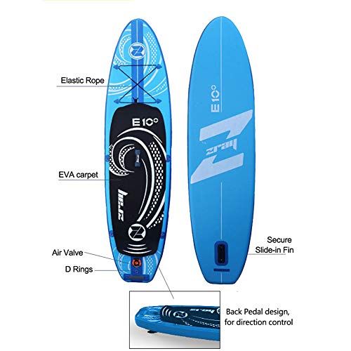  LIGHTWEIGHT Beginners Adults Foam Surfboard - Inflatable Sup Board Stand Up Paddle Board Surf Kayak Sport Inflatable Boat Bodyboards