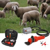LIJUEZL 580W Flexible Shaft Electric Sheep Goat Shearing for Farm Livestock Pet Supplies Grooming with 13 Straight Teeth Blade