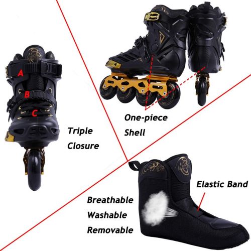  LIKU Unisex Fitness Inline Skates