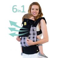 LILLEbaby LLLEEbaby The COMPLETE All Seasons SIX-Position, 360° Ergonomic Baby & Child Carrier, Black Soho - Multi-Position Ergonomic Baby Carrier for Infants Babies Toddlers