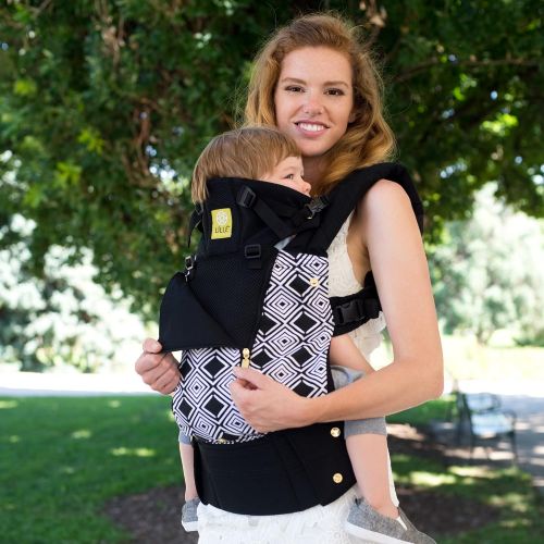  LILLEbaby LLLEEbaby The COMPLETE All Seasons SIX-Position, 360° Ergonomic Baby & Child Carrier, Black Soho - Multi-Position Ergonomic Baby Carrier for Infants Babies Toddlers