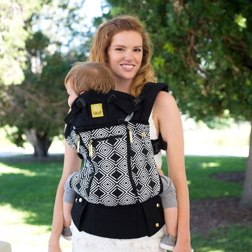  LILLEbaby LLLEEbaby The COMPLETE All Seasons SIX-Position, 360° Ergonomic Baby & Child Carrier, Black Soho - Multi-Position Ergonomic Baby Carrier for Infants Babies Toddlers