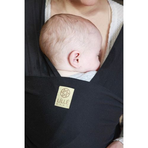  LILLEbaby LLLEEbaby Dragonfly Wrap Ergonomic Baby Wrap for Infants Babies Toddlers, Black