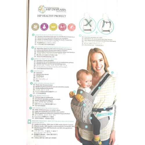  LILLEbaby Lillebaby Essentials All Seasons 360 Baby Carrier - Breathable 3D Mesh, Park Place