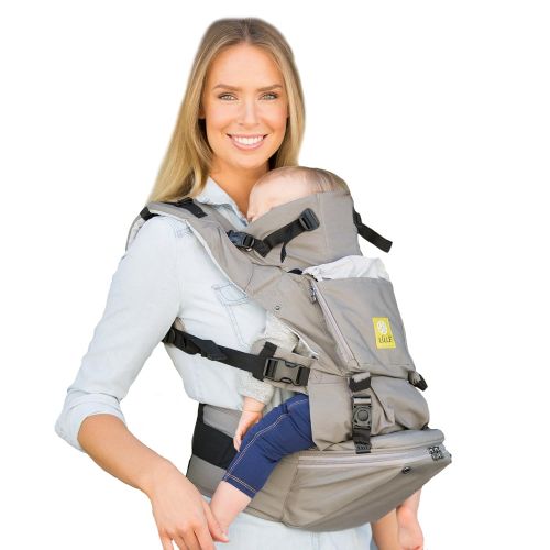  LILLEbaby LLLEEbaby SeatMe Hip Seat Baby Carrier, Stone