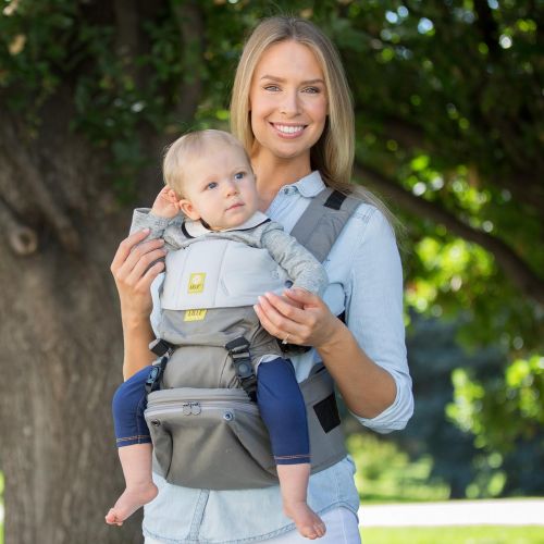  LILLEbaby LLLEEbaby SeatMe Hip Seat Baby Carrier, Stone