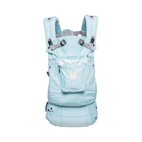  LILLEbaby LLLEEbaby The Complete Organi-Touch SIX-Position 360 Ergonomic Baby & Child Carrier, Sea Glass...