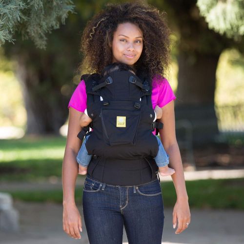  LILLEbaby LLLEEbaby The Complete Original SIX-Position, 360° Ergonomic Baby & Child Carrier, Black - Cotton