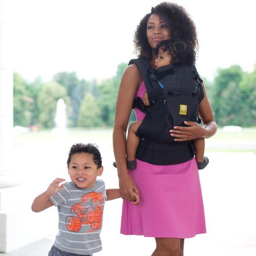  LILLEbaby LiLLEEbaby The COMPLETE Airflow SIX-Position 360° Ergonomic Baby & Child Carrier, Black - Cotton Baby Carrier, Ergonomic Multi-Position Carrying for Infants Babies Toddlers