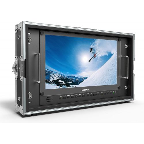  Lilliput LILLIPUT BM150-4K 15.6 4K 3840×2160 Ultra-HD resolution, 1000:1 Contrast Ratio, 25ms Response Time with Carry-on Metal case 3G-SDI, HDMI, VGA, AV input by VIVITEQ