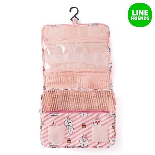  LINE FRIENDS Monopoly Cony Toiletry Pouch One Size Pink