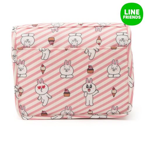  LINE FRIENDS Monopoly Cony Toiletry Pouch One Size Pink