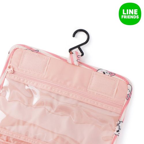  LINE FRIENDS Monopoly Cony Toiletry Pouch One Size Pink