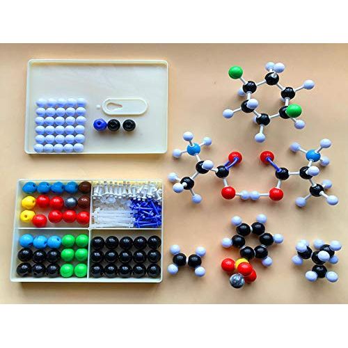  LINKTOR Chemistry Molecular Model Kit, Student or Teacher Set for Organic and Inorganic Chemistry Learning, Motivate Enthusiasm for Learning and Raising Space Imagination (190 Pack