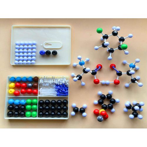  LINKTOR Chemistry Molecular Model Kit, Student or Teacher Set for Organic and Inorganic Chemistry Learning, Motivate Enthusiasm for Learning and Raising Space Imagination (190 Pack