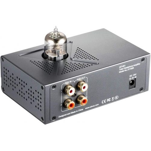  [아마존베스트]Linsoul Xduoo MT-601 6N11/E88CC Tube Transistor Headphone Amplifier Pre-Amplifier with AUX In/Out