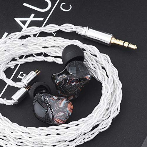  [아마존베스트]Linsoul Thieaudio Legacy 4 1DD+3BA Hybrid Driver In-Ear Monitor with 2 Tuning Switch, Detachable 7N OCC 0.78 mm 2-Pin Cable, Custom Faceplate