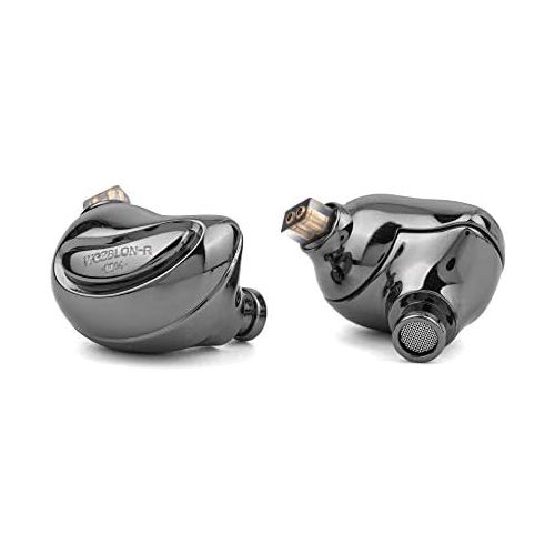  [아마존베스트]Linsoul BLON BL-01 10 mm Biology Fibre Diaphragm Driver HiFi In-Ear Earphone with 0.78 mm 2-Pin Detachable Cable (with Mic, Black)