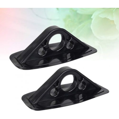  LIOOBO Kayak Canopy Mount Base Bimini Awning Top Mount Base Paddle Bracket for Inflatable Boat Canoe Sun Shelter 2 Pcs