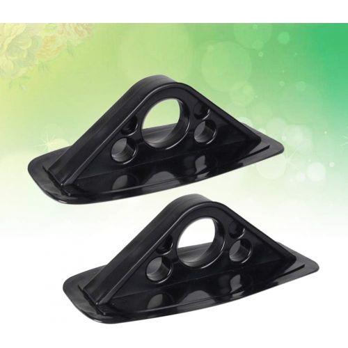  LIOOBO Kayak Canopy Mount Base Bimini Awning Top Mount Base Paddle Bracket for Inflatable Boat Canoe Sun Shelter 2 Pcs