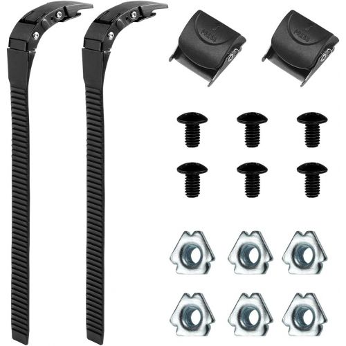  LIOOBO 2 Set Replacement Inline Skate Strap Skating Shoes Energy Strap Skate Strap Buckles Screws for Men Women Kids