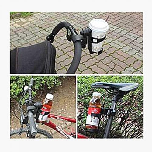  [아마존베스트]LIOOBO Pushchair Drinks Holder Drinks Bottle Cart Drink Holder Bicycle Accessories Motorcycle Drink Holder