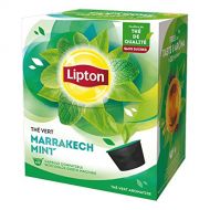 LIPTON - Green Tea MARRAKECH MINT - DOLCE GUSTO Compatible - 12 PODS x 6 (Count 72 Pods)