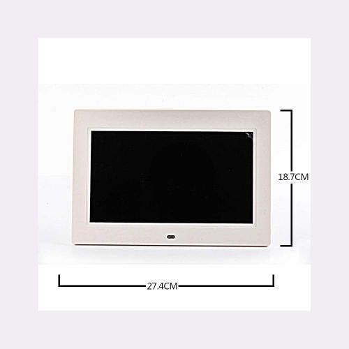  LIRONG Digital Photo Frame High-Resolution Widescreen LCD, MP3 Music and HD Video Playback, Automatic OnOff Timer, Slim Design