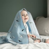 LITTLE FENNEC Little Fennec Cozy Flannel Cotton Cuddle Blanket for Newborns, Infants & Kids - Little Ducky