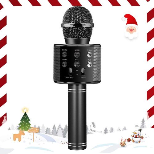  [아마존베스트]Littlefun SUGOO Super Wireless Bluetooth Microphone Birthday Home Party Best Gift