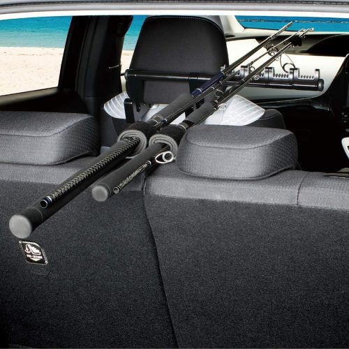  LITTLEMOLE Vehicle Fishing Rod Holder, Heavy Duty Car Fishing Pole Rack for SUV, Wagons, Van