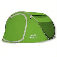 LIUFENGLONG Beach Tent UPF 50+ Portable Sun Shade for Camping Fishing Hiking Canopy Easy Setup 3-4 Person with Carrying Bag Portable Folding Multi-Purpose Tent (Color : Green)