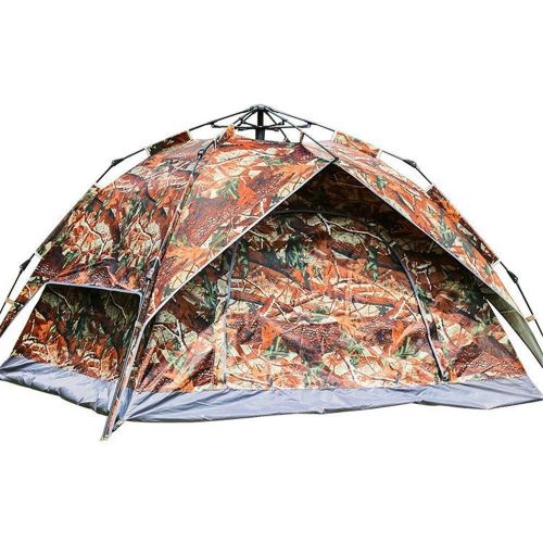  LIUFENGLONG Beach Tent Camping Beach Holiday Sunshade UV Protection Tent Easy Installation Disassembly Automatic Waterproof Hydraulic Tent 3-4 People Friends Party BBQ Mountaineering Travel Ea