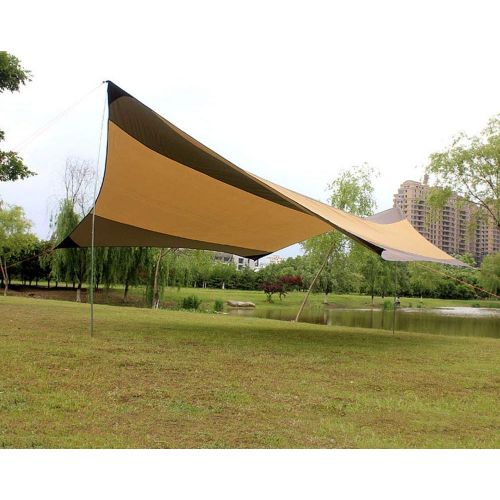  LIUFS Lightweight Camping Tent Tarp Shelter Mat，Portable Waterproof Camping Tarp for Hiking Fishing Picnic, Multifunctional Tent with Carry Bag