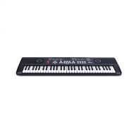 LIUFS-Piano 61-key Childrens Electronic Piano Beginner Multi-function Piano Toy (Color : BLACK)