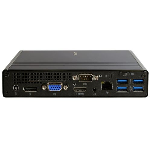  ECS LIVA One G4560 CPU, H110, DDR4 SO-DIMM, M.2, SATA3 2.5, Gigabit LAN, 802.11ac WiFi, Bluetooth4.0, Card Reader, HDMI, DP, D-Sub, Com Port, 1 USB3.1C, 4 USB3.0