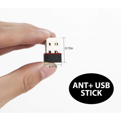  [아마존베스트]LIVLOV LIVL0V V5 ANT+ USB Stick Dongle for Wahoo, Garmin, Suunto, Zwift, TacX, Bkool, PerfPRO Studio, CycleOps, TrainerRoad to Upgrade Bike Trainer, Forerunner, Win7&10, MacBook, TacX Min