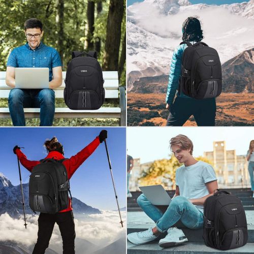  [아마존베스트]LIWAG Extra Large Backpack for Men,Durable Travel Laptop Backpack Gifts for Women Men with USB Charging Port,TSA Friendly Big Business Computer Bag College School Bookbags Fit 17 Inch La