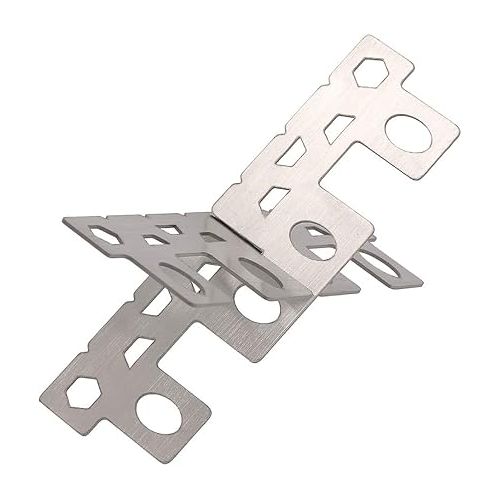  Lixada Titanium Alcohol Stove Rack Cross Stand Outdoor Camping Stove Stand Support Rack