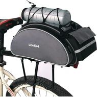 LIXADA Bicycle Rack Bag 13L Waterproof Cycling Bike Rear Seat Cargo Bag MTB Road Bike Rack Carrier Trunk Bag Pannier Handbag