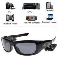 LIYUDL Bluetooth 4.0 A2DP Wireless Stereo Sunglasses Headset Handfree For Smart Phones