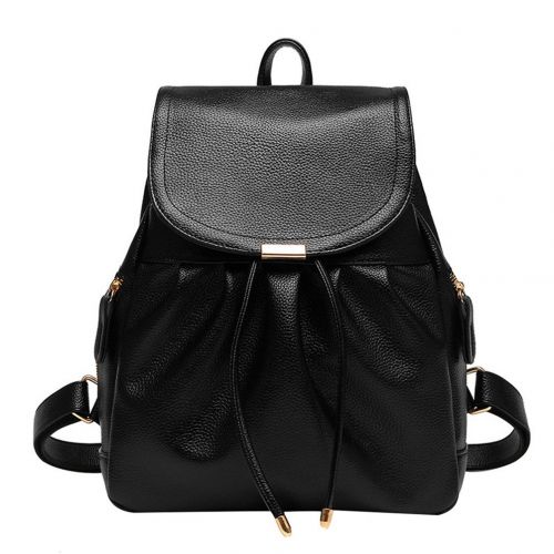  LIZHIGU Women Leather Backpack Purse Durable School Travel Bag For Girl Ladies