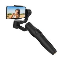 LJJ Handheld Gimbal Stabilizer Selfie Stick 3-Axis with Face Tracking Motion Time-Lapse Anti-Shake Smartphone Gimbal, for iPhone 11 Pro Max/11/XsMax/XS/XR/Huawei