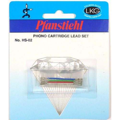  LKG Pfanstiehl Turntable Phonograph Lead Wires Stereo Cartridge Headshell Wires